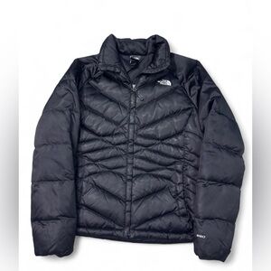 The North Face Aconcagua 550 Goose Down Puffer Jacket Black L Women's full zip